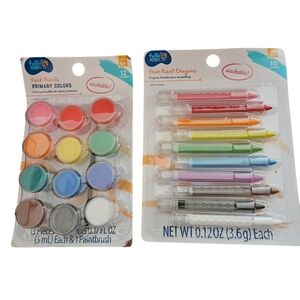 HELLO HOBBY  WASHABLE FACE PAINT AND CRAYONS FOR KIDS  HALLOWEEN B'DAY BRAND NEW